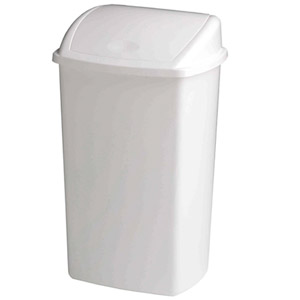 Poubelle  couvercle basculant 50 litres