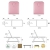 Table fixe en bois 2 plans Ecopostural - C3270