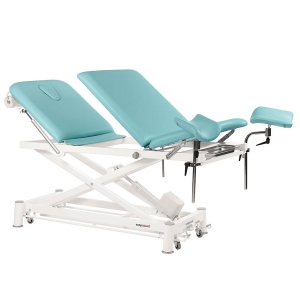 Fauteuil de gyncologie lectrique avec repose jambes - C7581