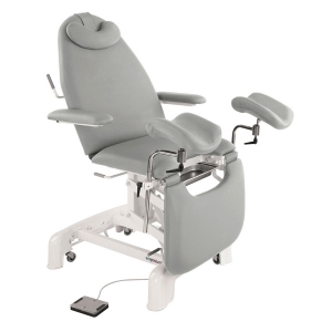 Fauteuil gyncologie lectrique avec accoudoirs et repose-jambes Ecopostural - C3565