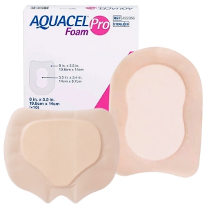 Pansements hydrocellulaire silicone technique Aquacel Foam Pro