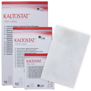 Pansement strile d\'alginate de calcium Kalostat
