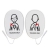 Electrodes pour d�fibrillateur de formation Ylea