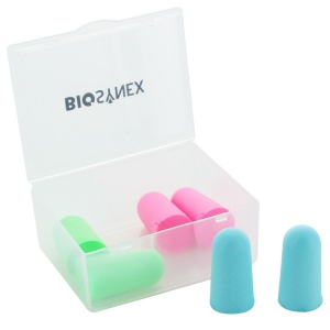 Bouchons d\'oreille en mousse (boite de 3 paires)
