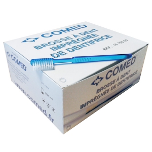 Brosse  dents imprgne de dentifrice