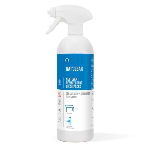 Spray nettoyant dsinfectant cologique NatClear