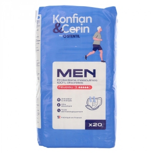 Protections masculines Konfian & Cerin Men niveau 3