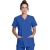 Tunique femme cache-coeur Dickies Medical - Bleu royal