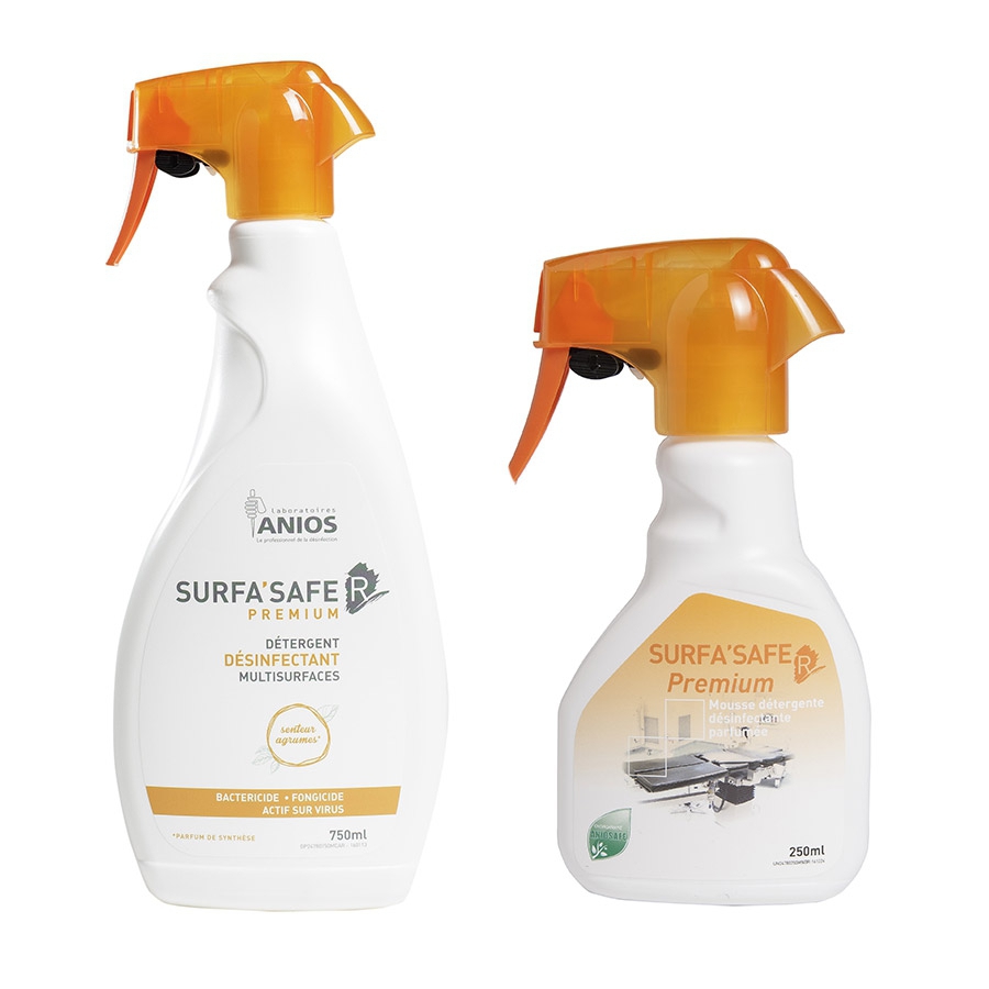 Anios surfa'Safe Premium mousse compacte - Désinfectant surface