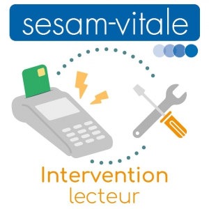 Intervention lecteur SESAM-Vitale