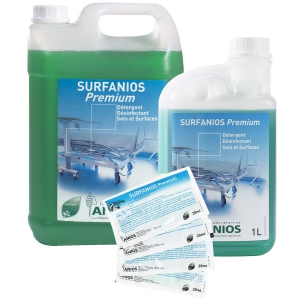 Dtergent dsinfectant concentrs Surfanios Premium