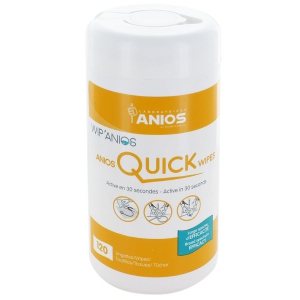 Lingettes dsinfectantes Anios Quick Wipes