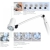 Lampe d\'examen LED Halux N50 sur bras fixe ou flexible - 1 ou 3  tempratures de couleur