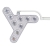Lampe LED de petite chirurgie mobile sur batterie Triango 100-1 F