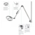 Lampe loupe LED Opticlux Derungs