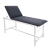 Divan d\'examen hauteur fixe en acier inoxydable