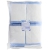 Pansements absorbants intraversables Eurovit Bleu