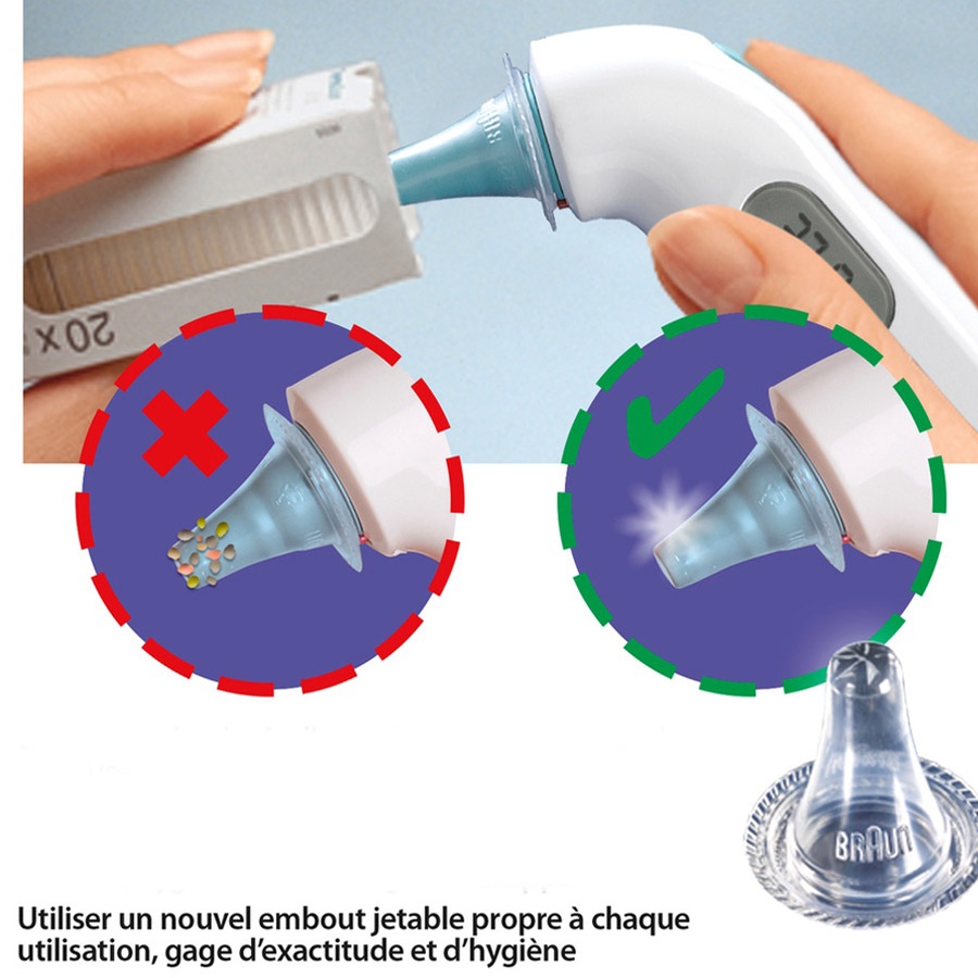 Braun Thermomètre Auriculaire Thermoscan 3