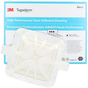 Pansements adhésifs stériles Tegaderm Foam hydrocellulaires 3M