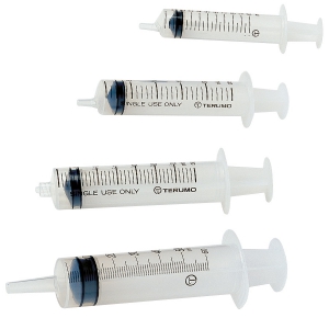 Seringues 3 pièces Nipro 3ml - 5ml - 10ml - 20ml - 30ml