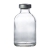 Flacons striles en verre transparent