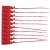 Scell de securit Polygrip numrot rouge (sachet de 100)