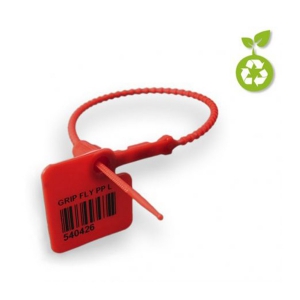 Scell de scurit Gripfly numrot rouge (sachet de 100)