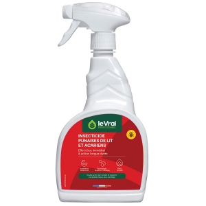 Insecticide punaises de lit et acariens en spray