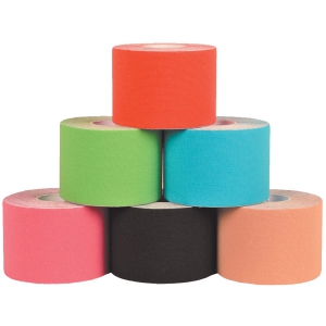 Bande de taping extensible et adhsive 5 cm x 5 m - Couleurs unies