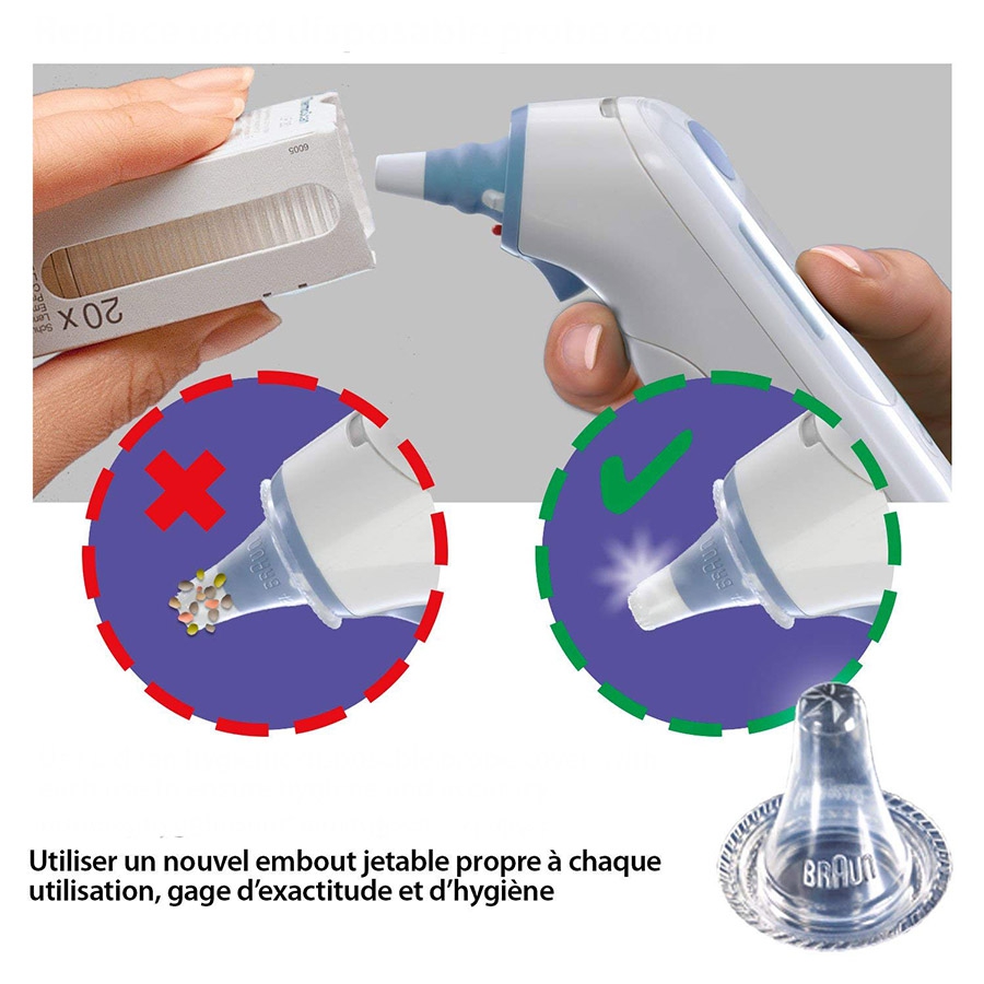 Pharmacie du Stade - Parapharmacie Braun Thermoscan 7+ Thermomètre