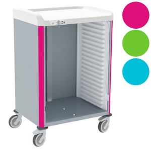 Chariot de distribution de mdicaments NEOP Basic 600 x 400 - Hauteur 100 cm
