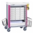 Chariot de distribution de mdicaments DIN NEOP 600 x 400 - 18 lits