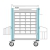 Chariot de distribution de mdicaments DIN NEOP 600 x 400 - 28 lits