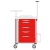 Chariot d\'urgence 600 x 400 avec tiroirs tlescopiques Praticima
