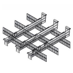 Kit compartimentage 16 cases pour bac  lvres plein de 50 mm