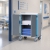 Chariots de distribution du linge Neop Clean avec porte - 2 ou 3 niveaux