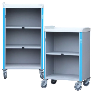 Chariots de distribution du linge Neop Clean sans porte - 2 ou 3 niveaux