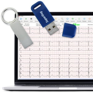 Logiciel pour lectrocardiographe Cardiomate 3, 6, 12 et PC ECG