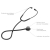 Pack rentre : Stthoscope Magister II noir + accessoires