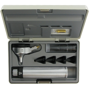 Otoscope HEINE Beta 200  fibres optiques en tui rigide