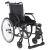 Fauteuil roulant NovoLight avec dossier fixe et repose jambe droite ou gauche