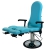 Fauteuil de podologie hauteur variable hydraulique 3 parties sur socle chrom� Luvia Carina