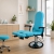Fauteuil de podologie hauteur variable hydraulique 3 parties sur socle chrom� Luvia Carina