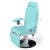 Fauteuil de pr�l�vement hauteur fixe sur socle chrom� Sana Carina