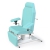 Fauteuil de pr�l�vement hauteur fixe sur pied patins Sana Carina