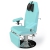 Fauteuil de pr�l�vement hauteur variable hydraulique sur socle chrom� Sana Carina