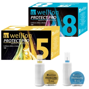 Aiguille scurise pour stylo  insuline Wellion Protect Pro