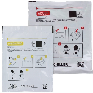 Electrodes pour d�fibrillateur Fred PA-1 & Easy G2 Schiller