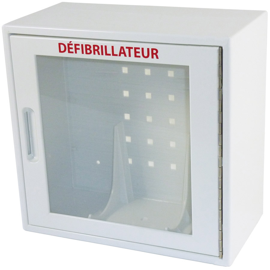 RKXKJ Armoire De Rangement pour Défibrillateur AED, Boîte D'alarme De  Défibrillation Cardiaque, Système D'alarme, Conception À Coins Arrondis,  pour La