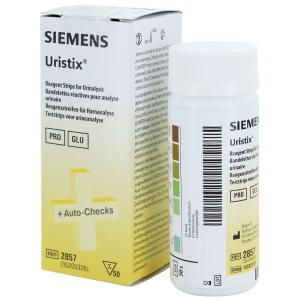 Bandelettes urinaires Uristix Siemens (boîte de 50)
